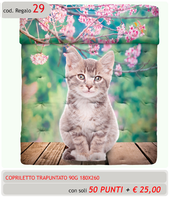 Copriletto Trapuntato CAT
